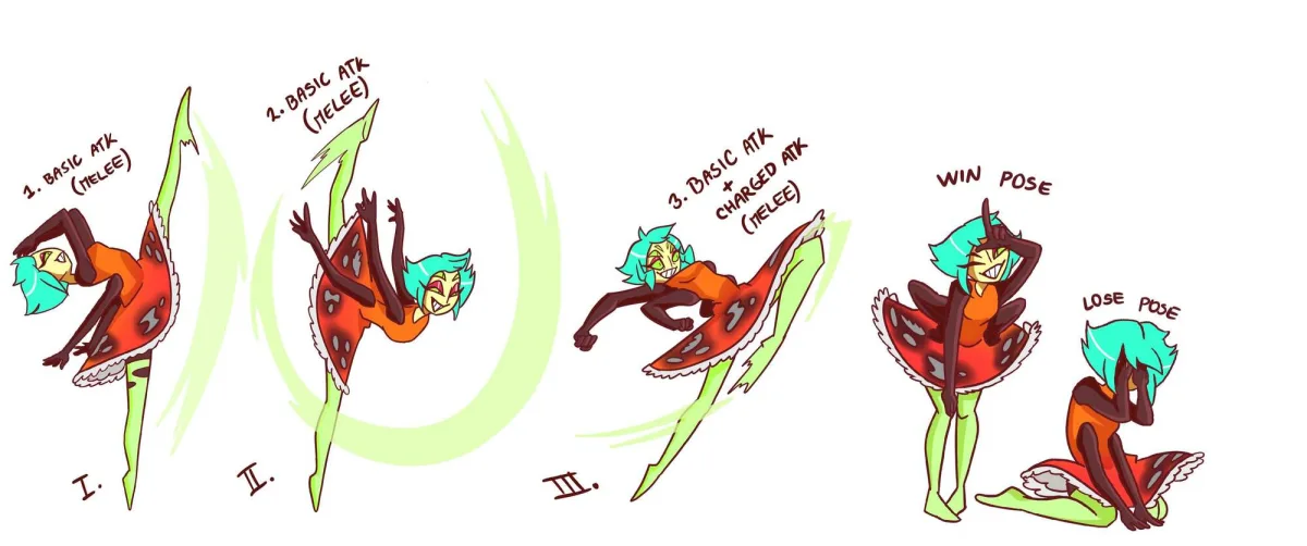 Concept art - Attacks