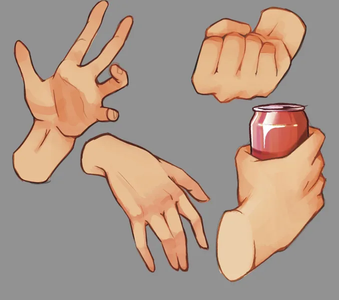 Hand gestures study